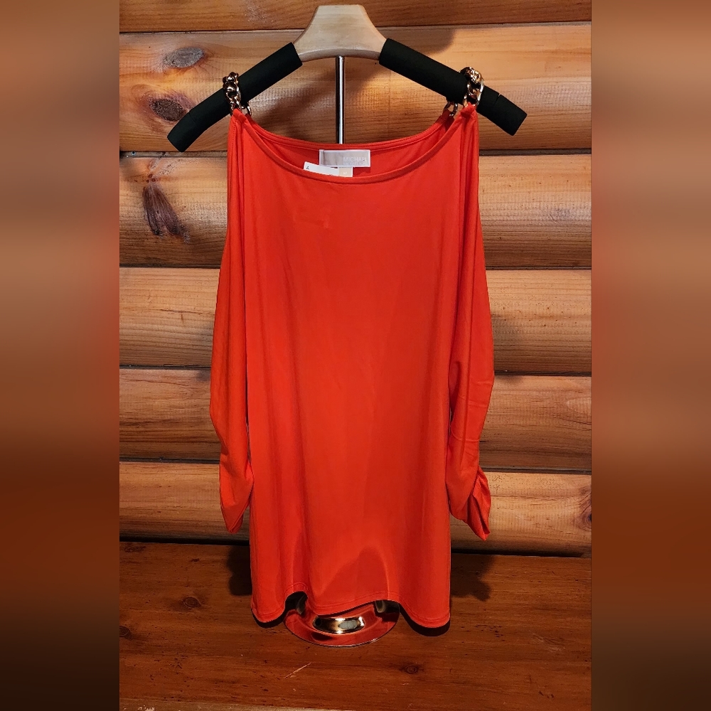 Michael Kors Cold Shoulder Blouse